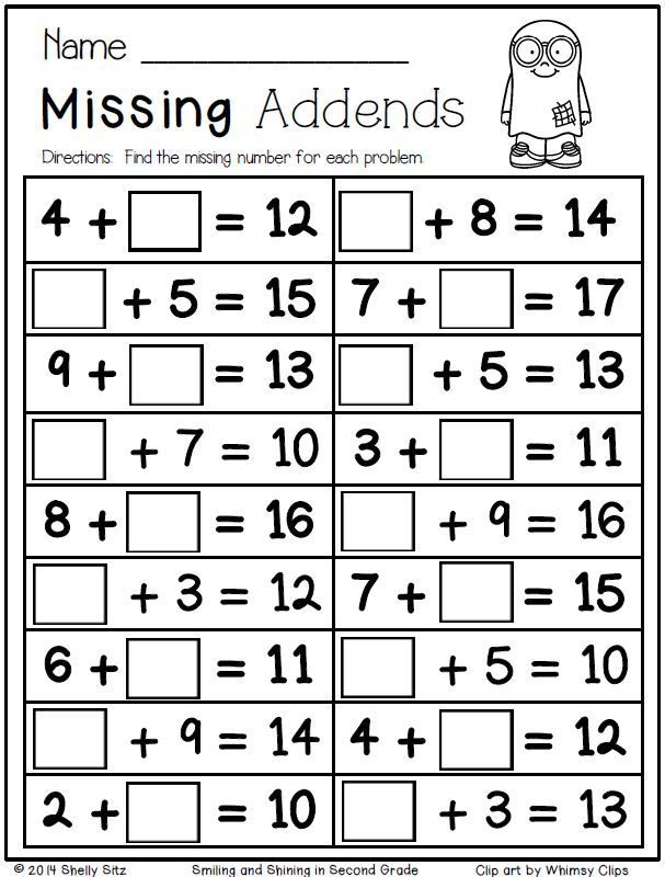 2nd Grade Math Worksheets Free Printable Pdf