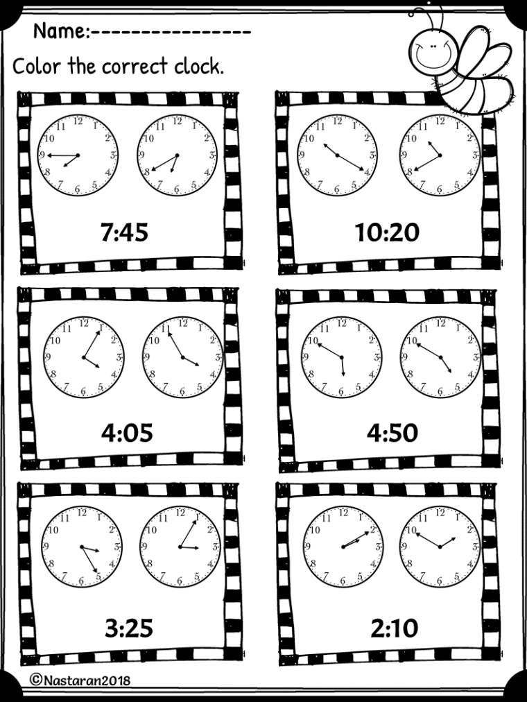 2nd Grade Time Worksheets Free Printable