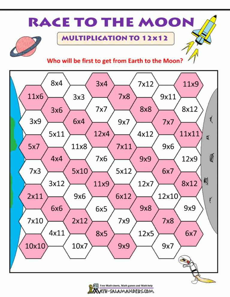 4Th Grade Math Worksheets Free Printable