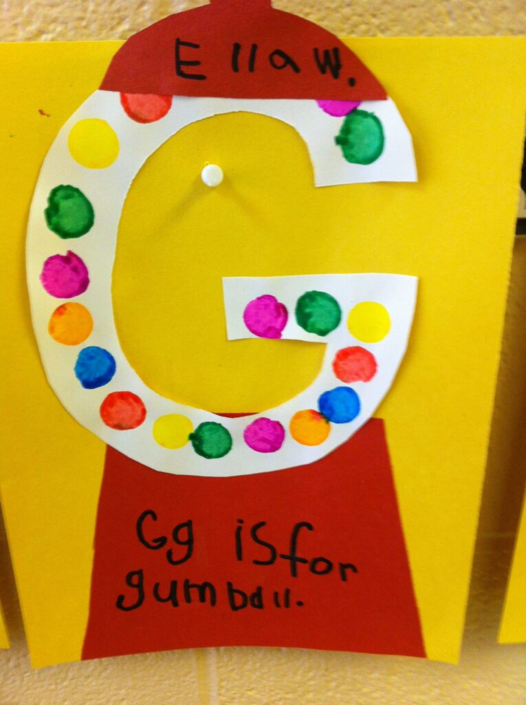 Ace Letter G Activities Preschool I Worksheet