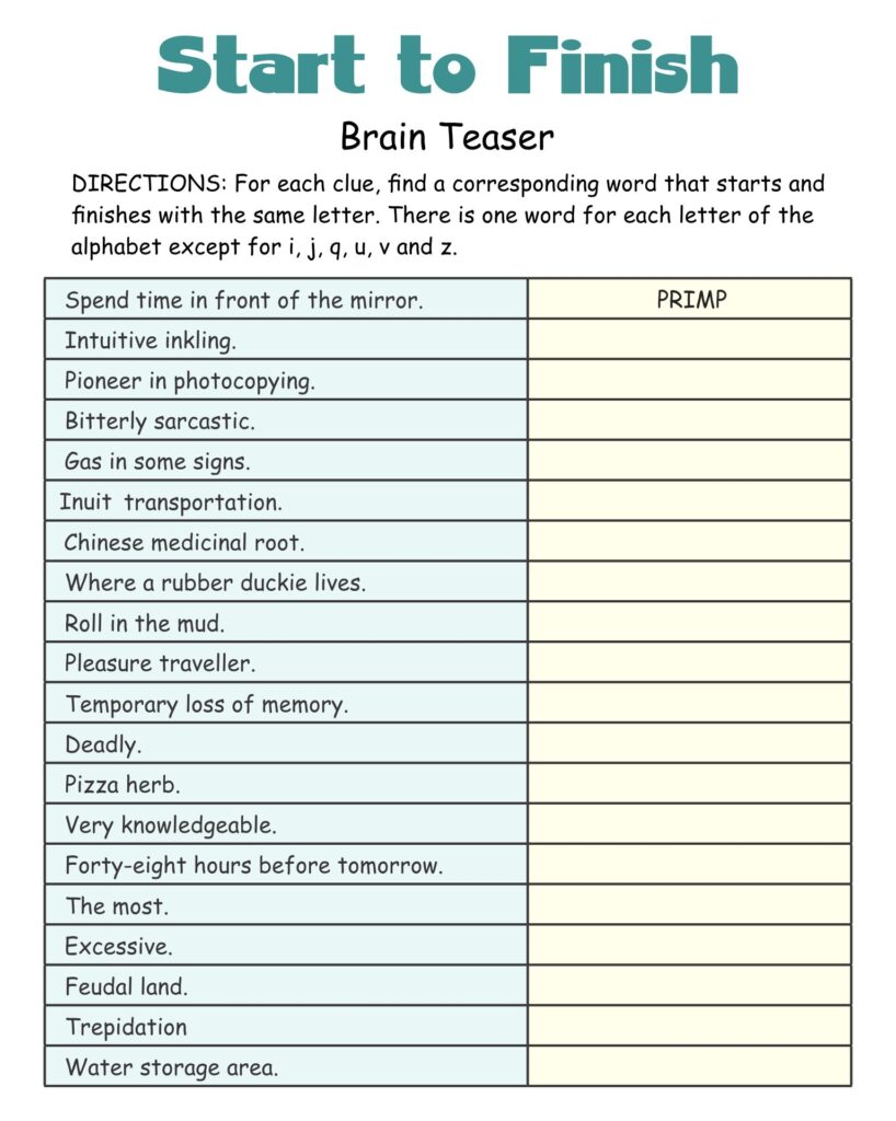 Adult Cognitive Worksheets 14 Free PDF Printables Printablee