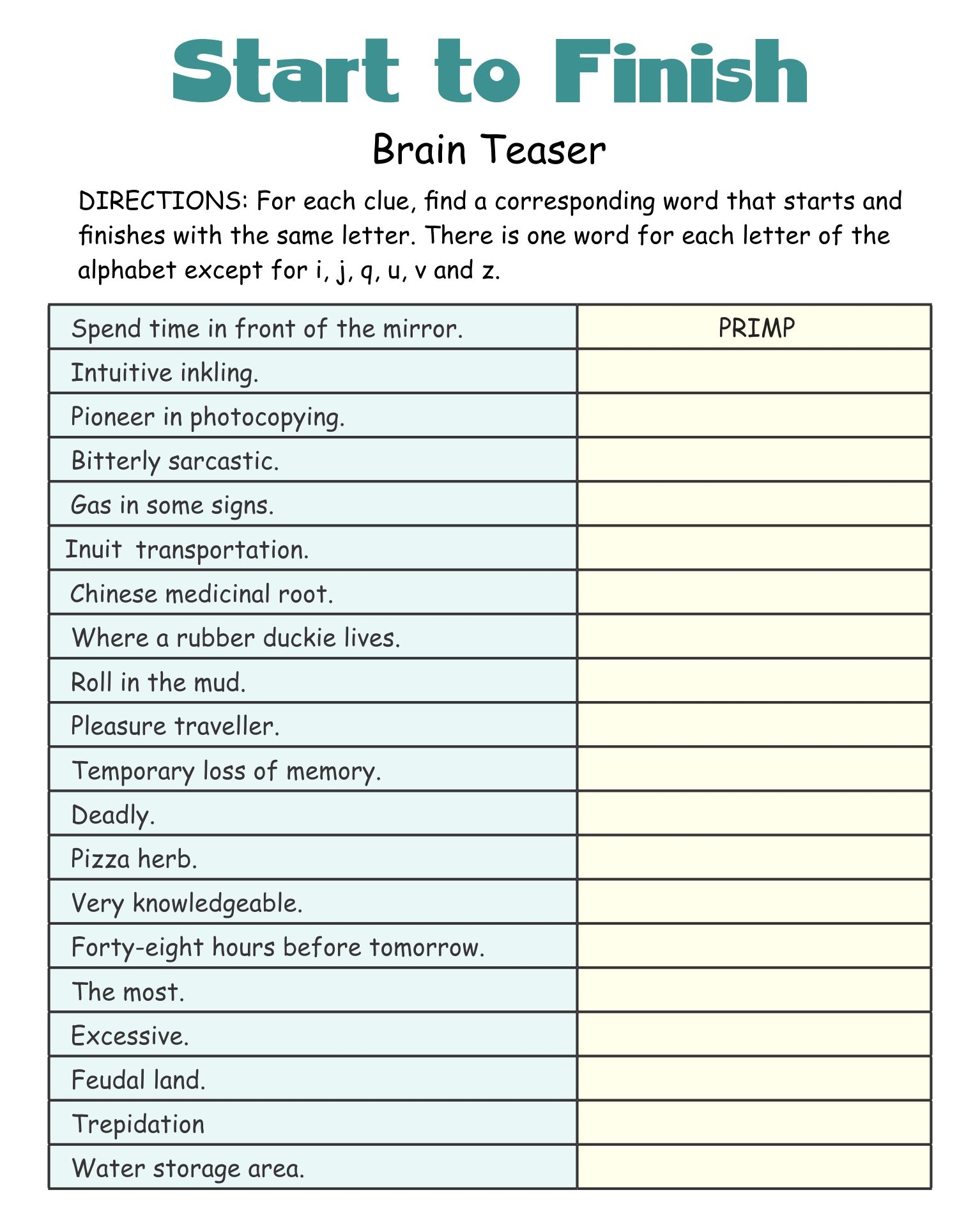 Adult Cognitive Worksheets 14 Free PDF Printables Printablee