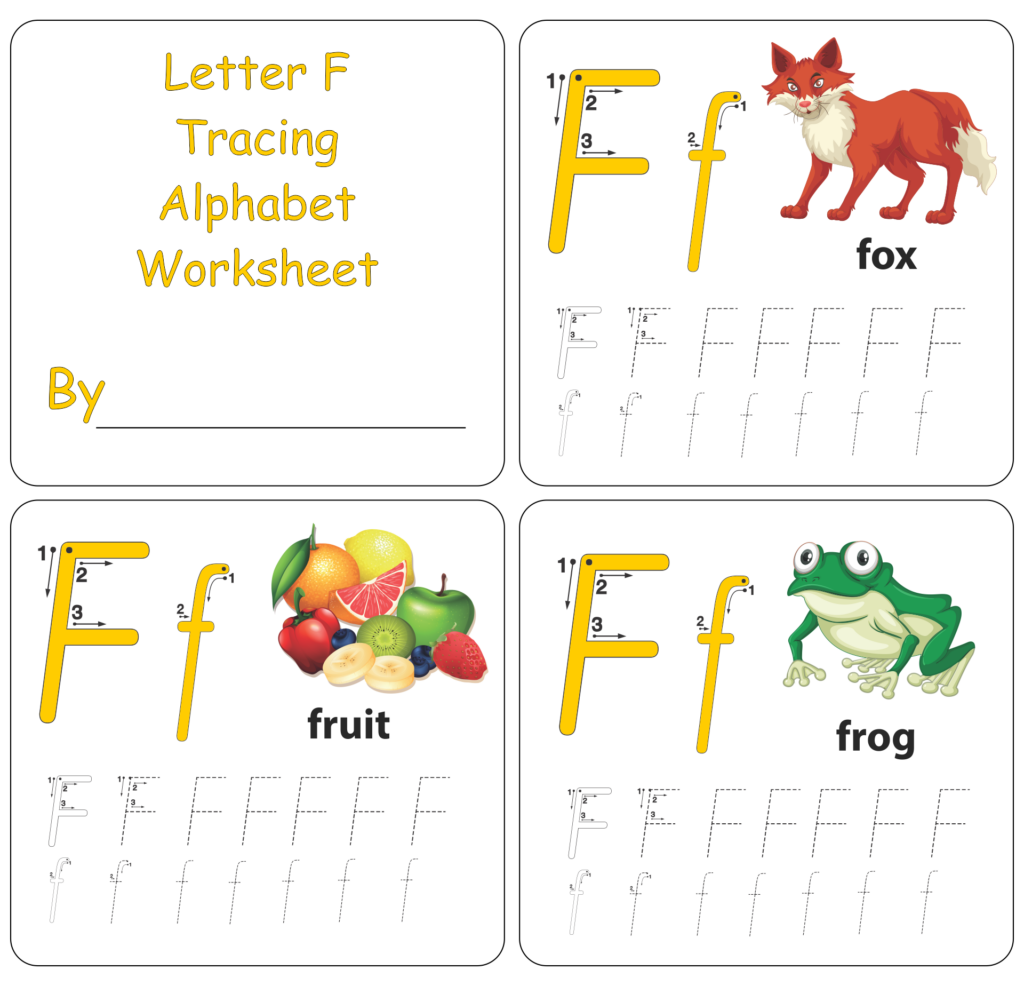 Alphabet Worksheets Letter F 12 Free PDF Printables Printablee