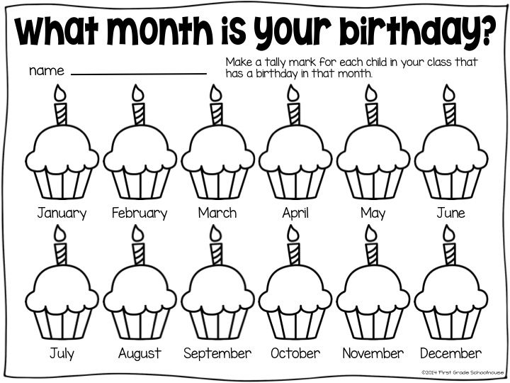 Birthday Celebrations For The Classroom Worksheets For Kids Birthday 