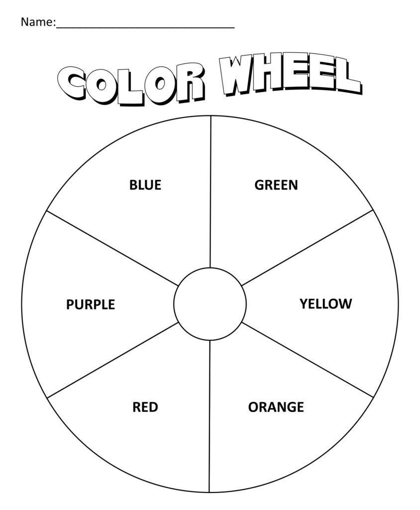 Color Wheel For Students 13 Free PDF Printables Printablee