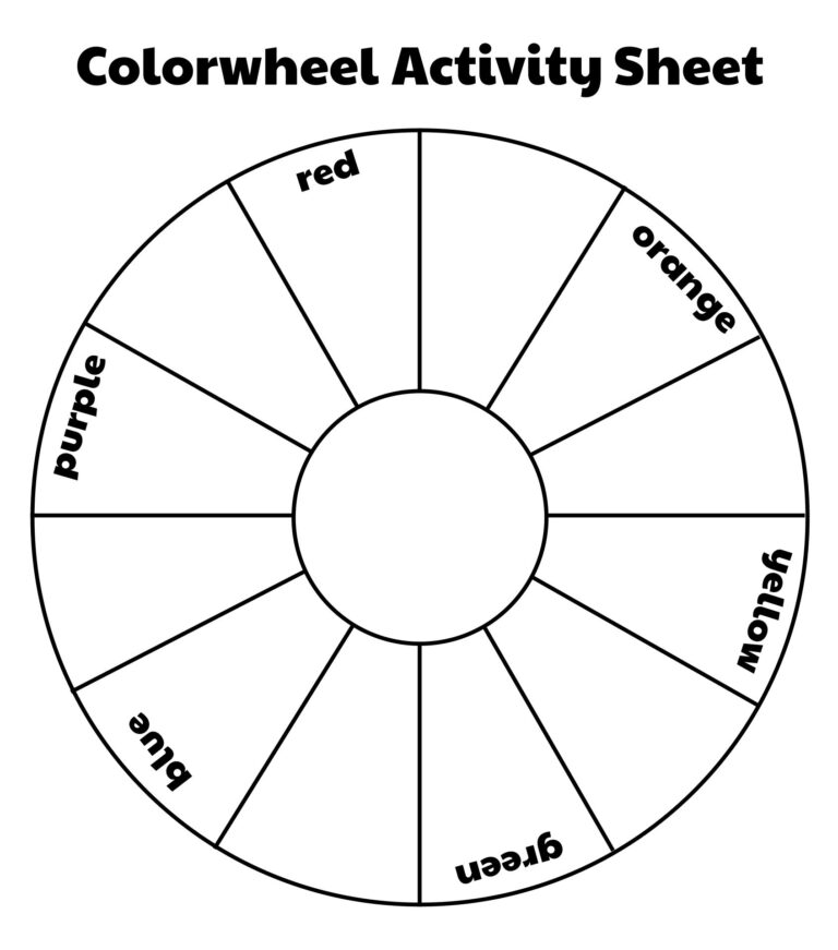 Color Wheel For Students 13 Free PDF Printables Printablee