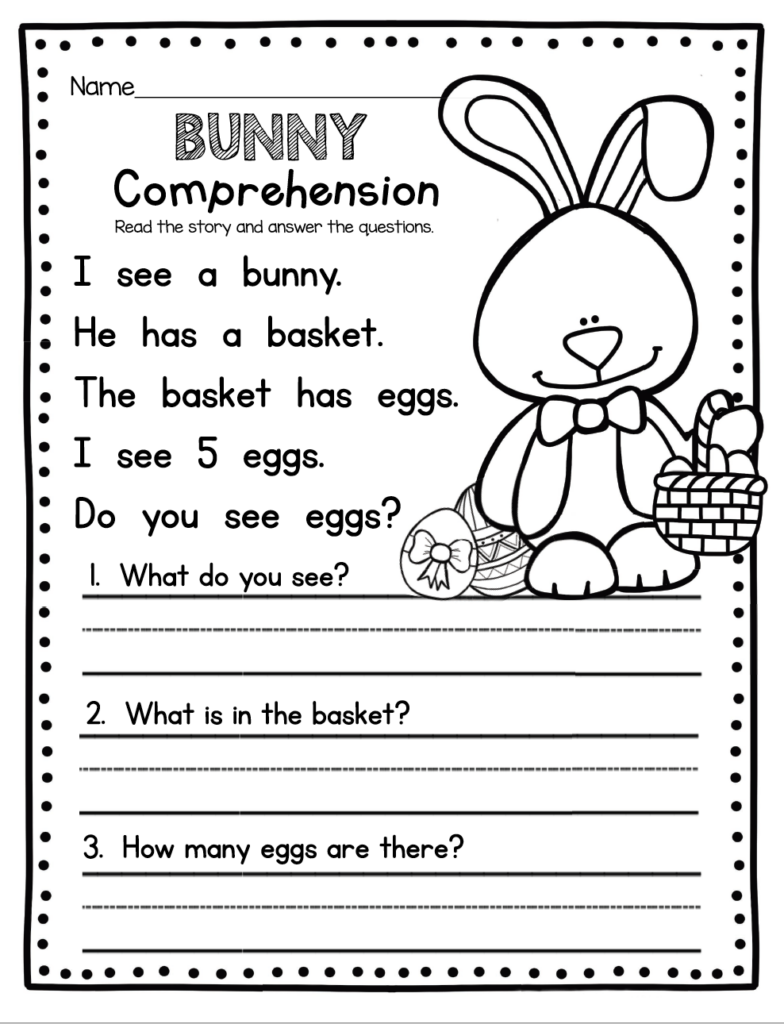 Easter Free Printable Activities