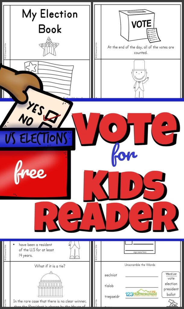 Election Printables For Students