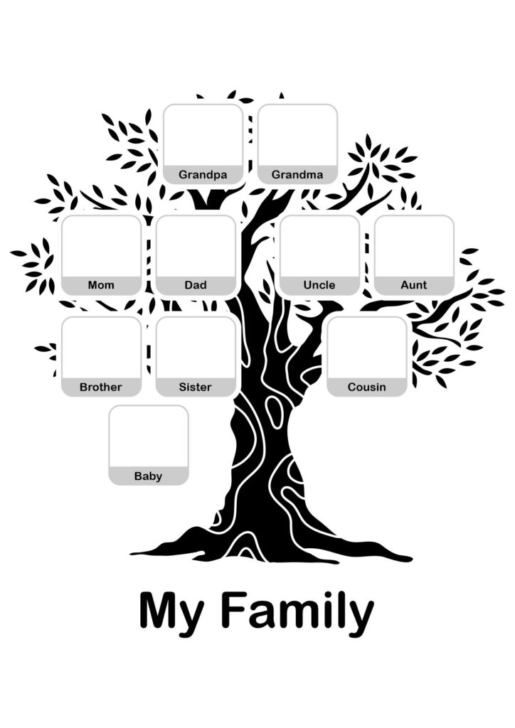 Family Tree Worksheet 10 Free PDF Printables Printablee