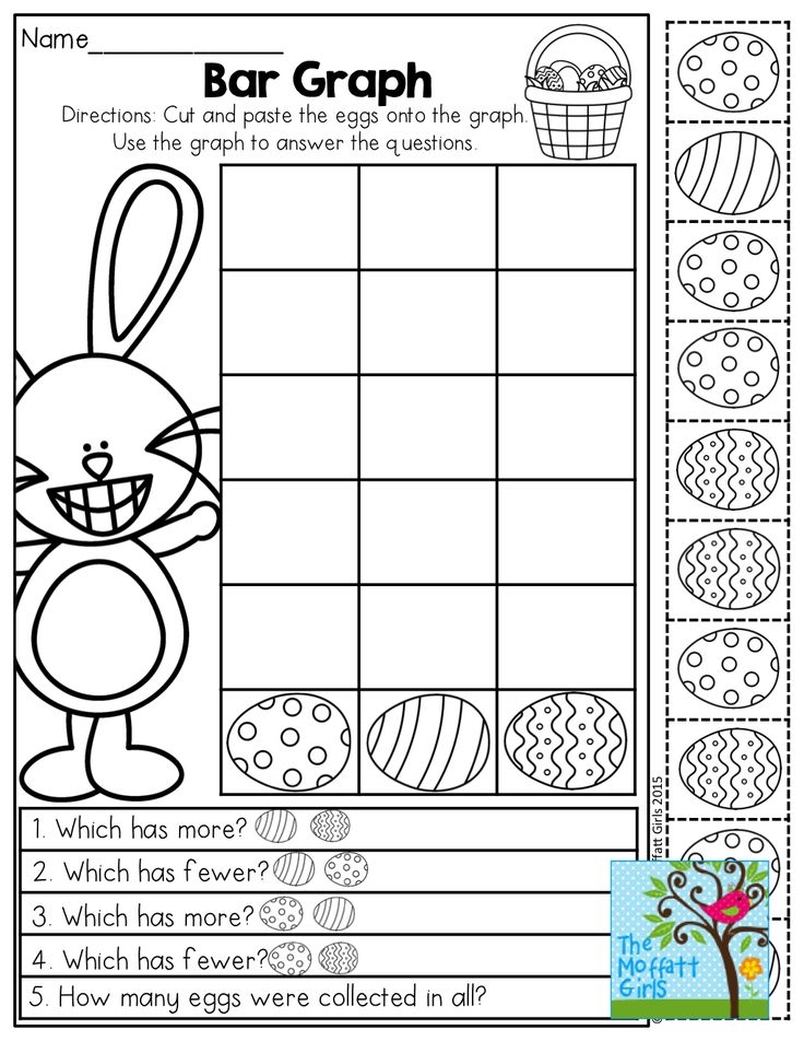 First Grade Easter Printable Worksheet