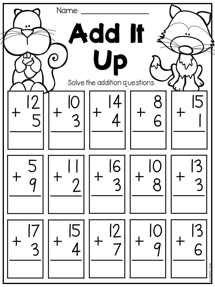 Free 1st Grade Worksheets Printable Packets