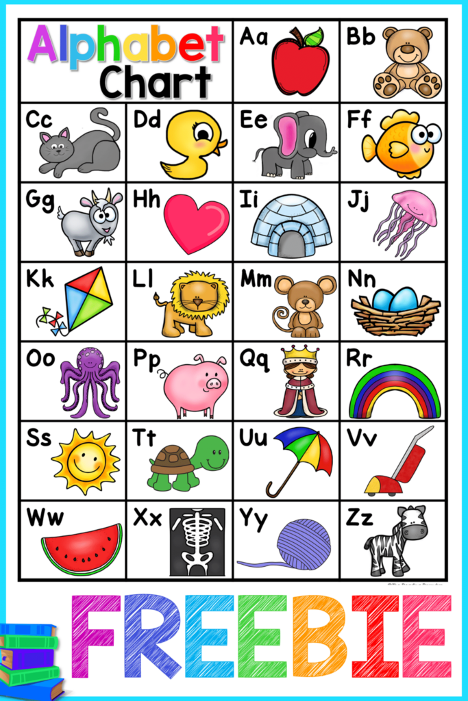 Free Alphabet Letters Printable Kindergarten