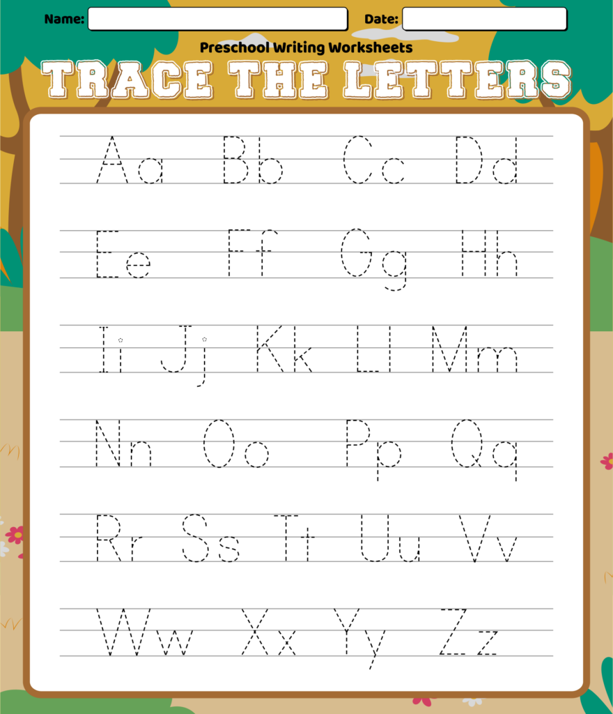 Free Alphabet Printables For Kindergarten