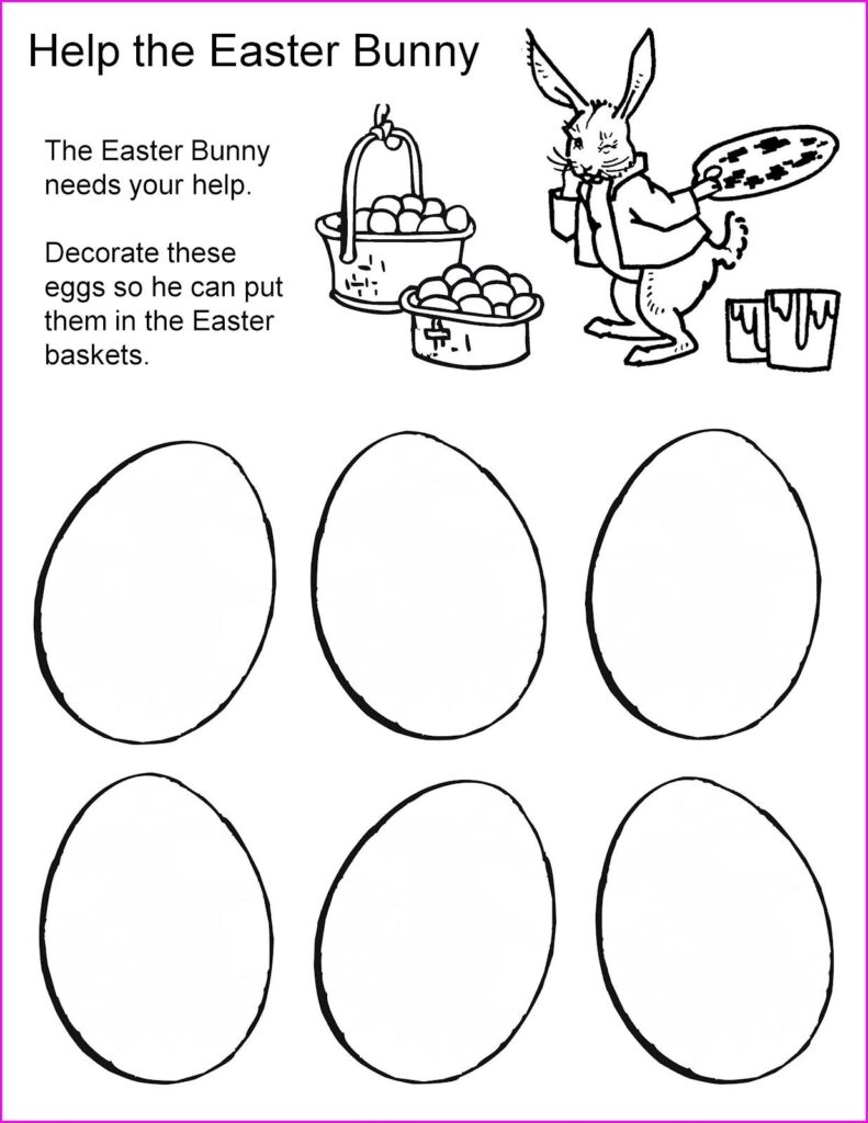 Free Easter Worksheets