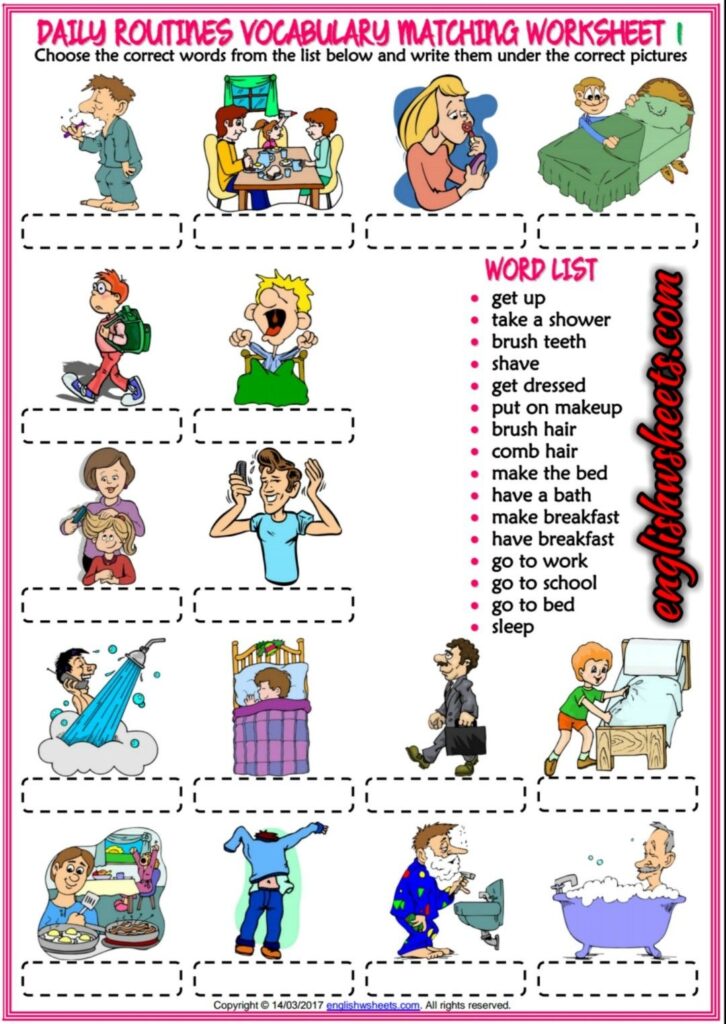 Free Esl Printables For Kids