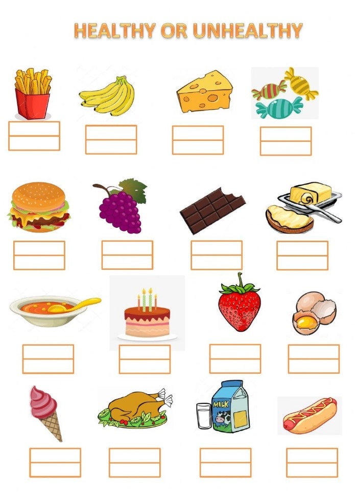 Free Health Worksheets For Kindergarten Printable Kindergarten Worksheets