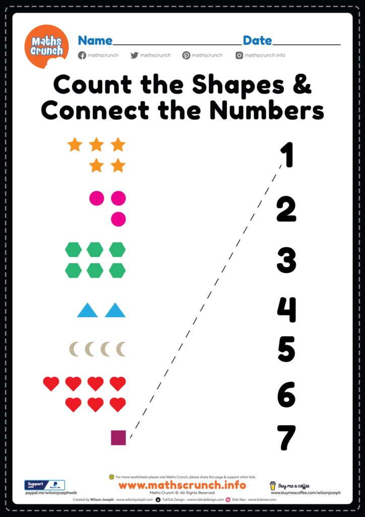 Free Math Printables For Kindergarten Kindergarten Math Worksheets 