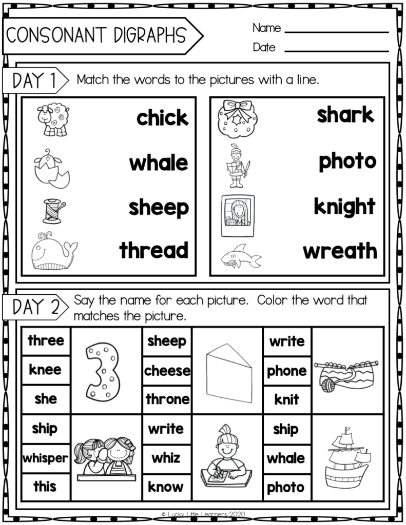 Free Phonics Worksheets 2nd Grade Buickcafe