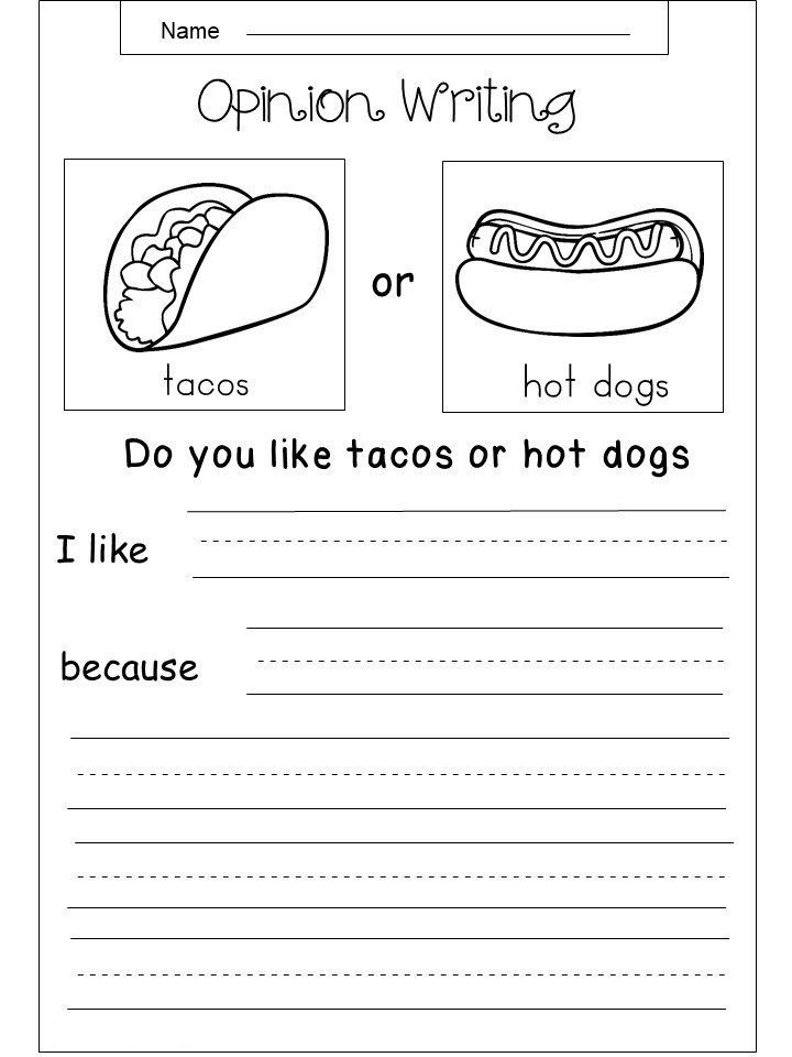 Free Printable 3rd Grade Writing Worksheets