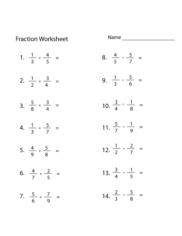 Free Printable 6Th Grade Math Worksheets