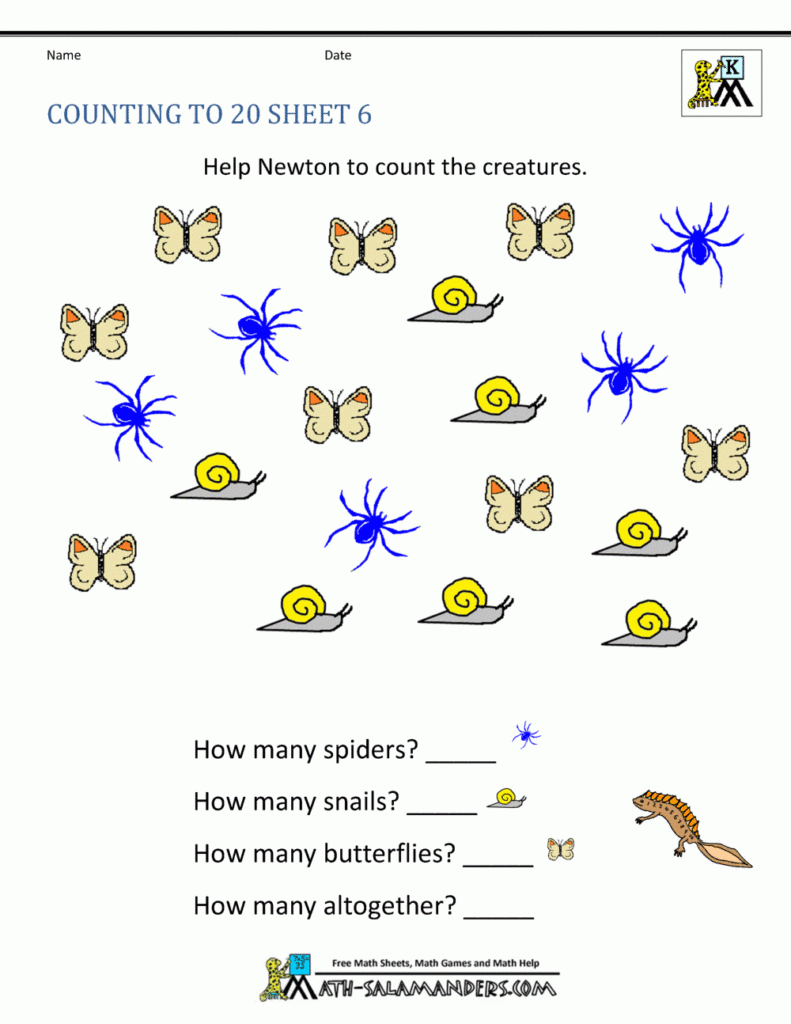 Free Printable Activities For Kindergarten