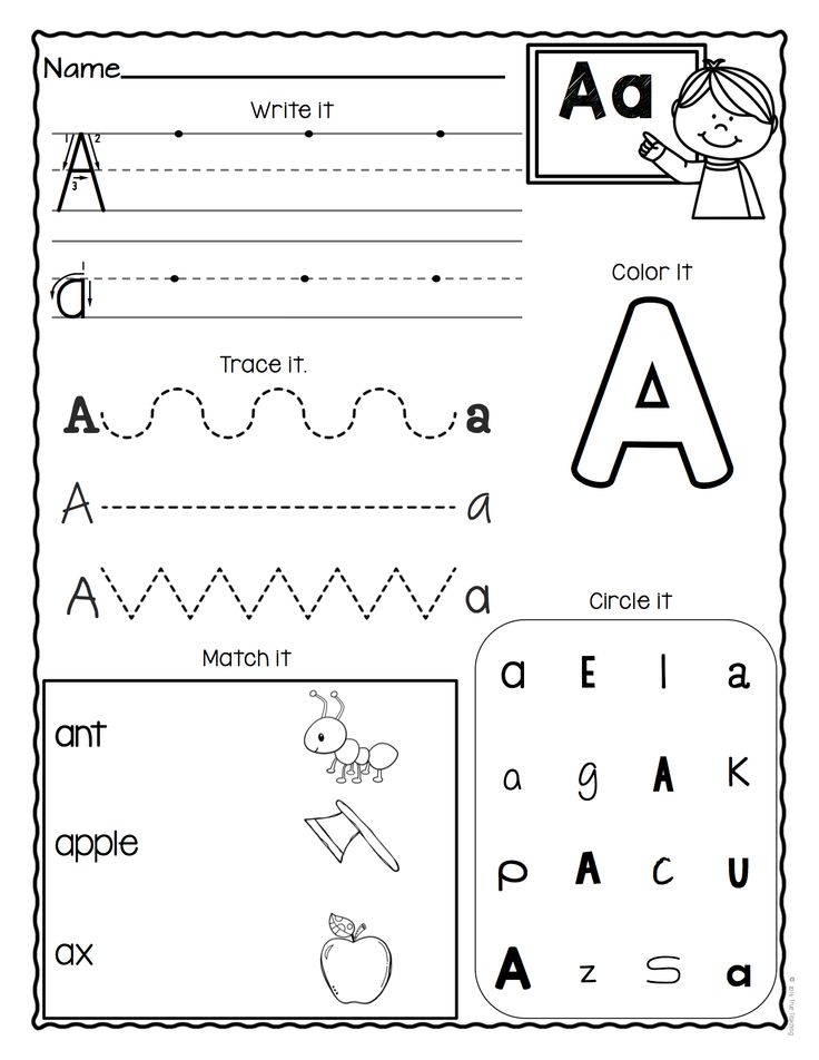 Free Printable Alphabet Letter Worksheets A z