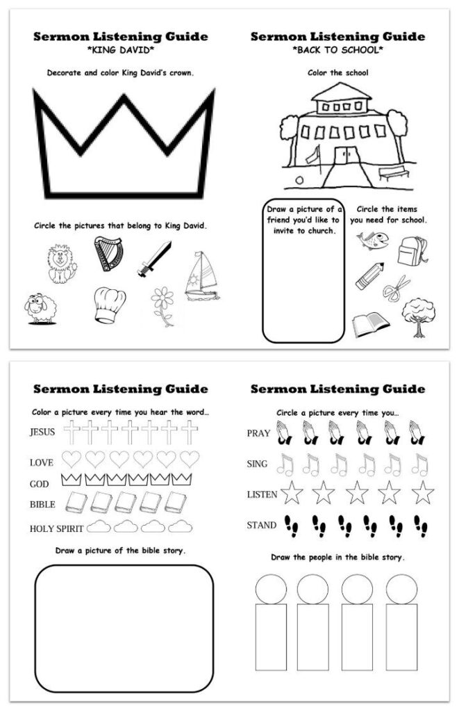 Free Printable Church Activity Sheets Over 700 Free Lessons 