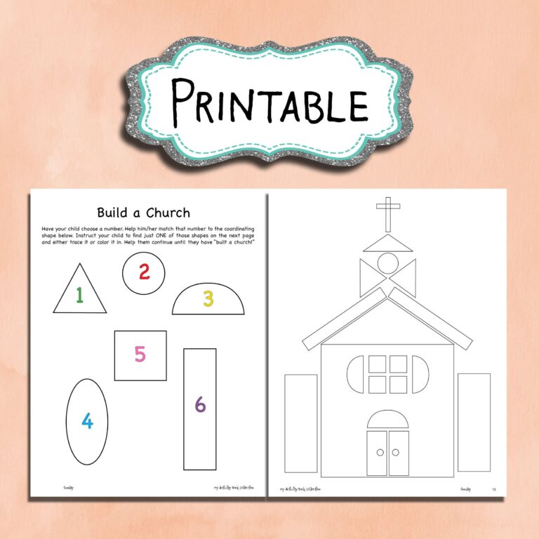 Free Printable Church Activity Sheets Over 700 Free Lessons 