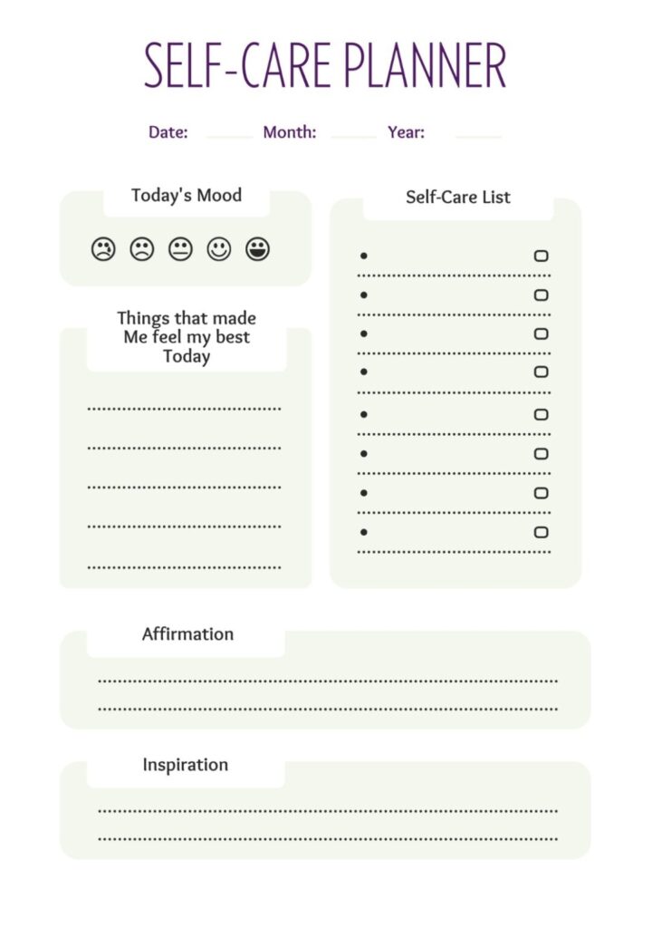 Free Printable Coping Skills Worksheets For Adults