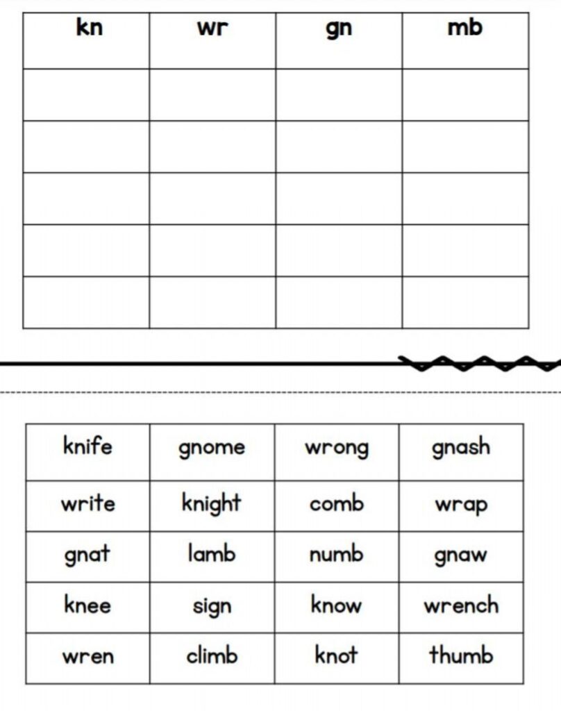 Free Printable Decoding Worksheets 2nd Grade