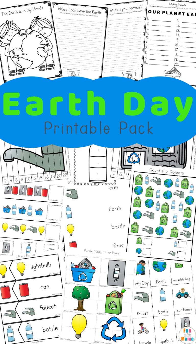 Free Printable Earth Day Worksheets