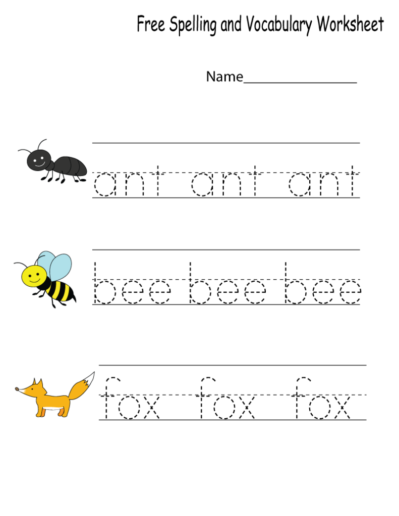 Free Printable Ela Kindergarten Worksheets Language Worksheets