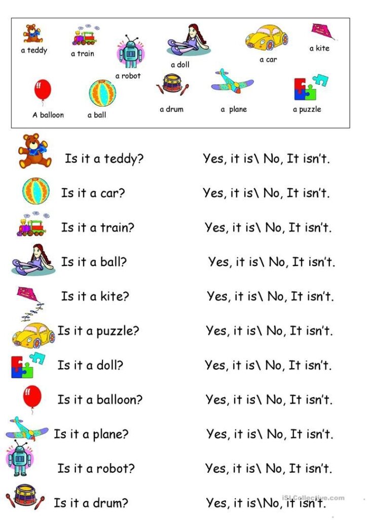 Free Printable Esl Worksheets