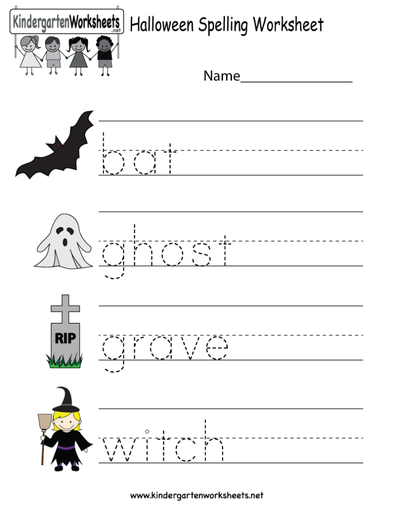 Free Printable Halloween Worksheets For 1st Grade Printable Word Searches