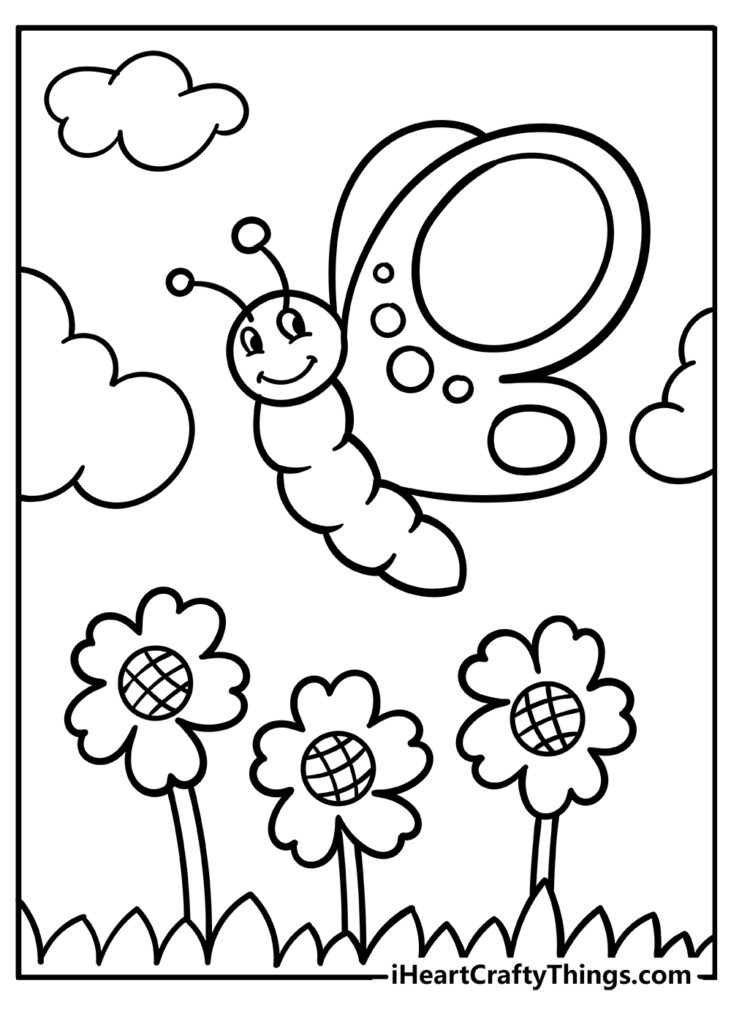 Free Printable Kindergarten Coloring Pages