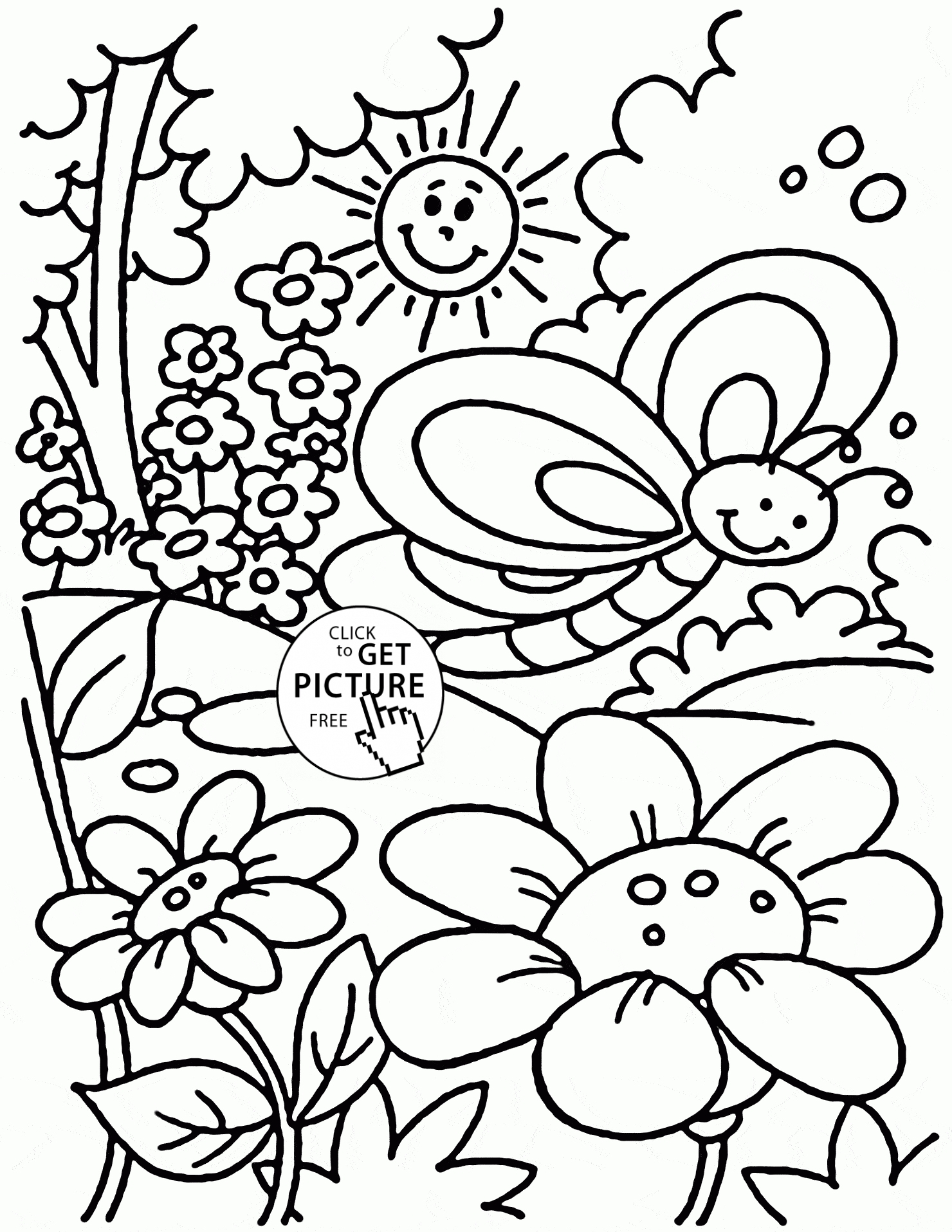 Free Printable Kindergarten Coloring Pages For Kids Printable