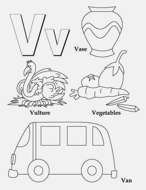 Free Printable Letter V Preschool Worksheets