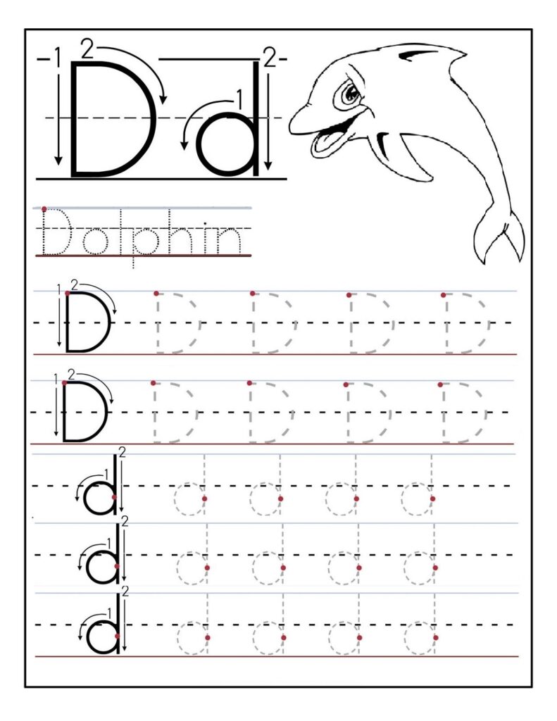 Free Printable Letters To Trace Letter Tracing Worksheets Letters U 