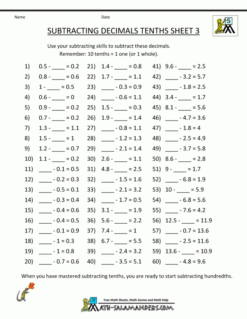 Free Printable Math Worksheets For Adults Free Printable