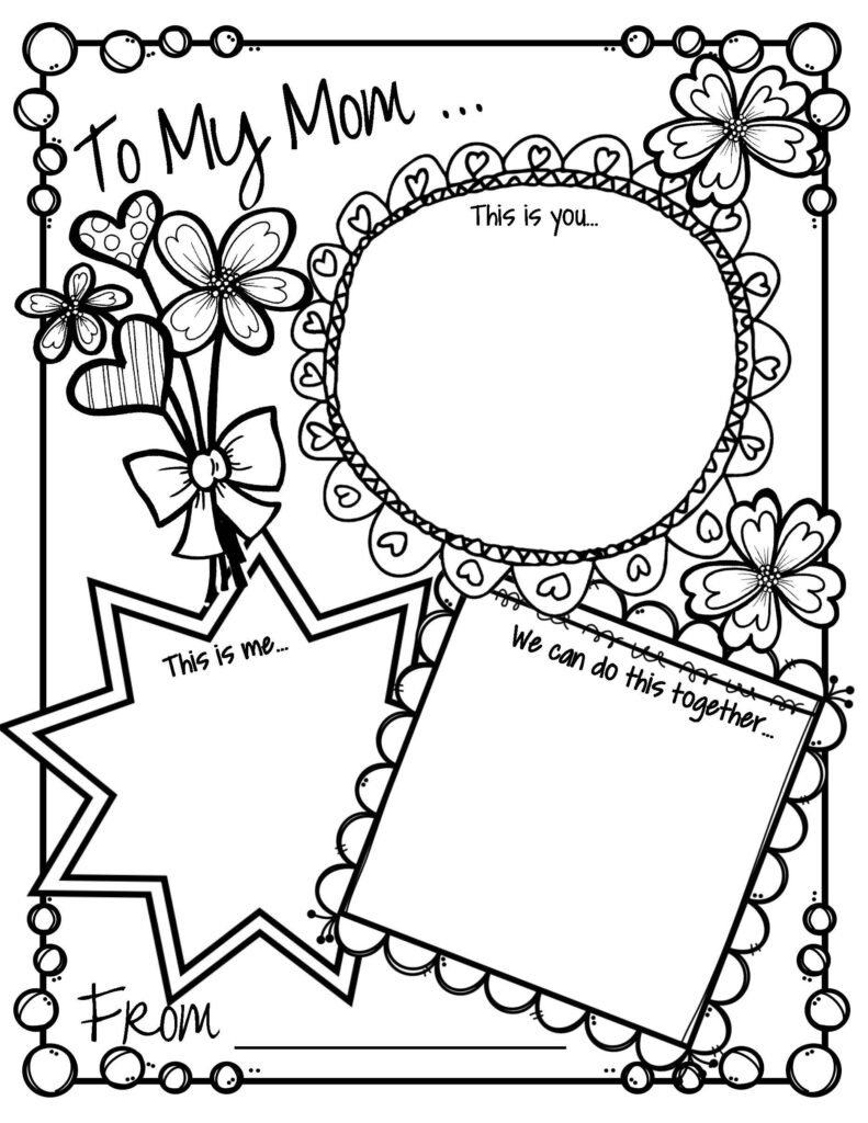 Free Printable Mother s Day Worksheets