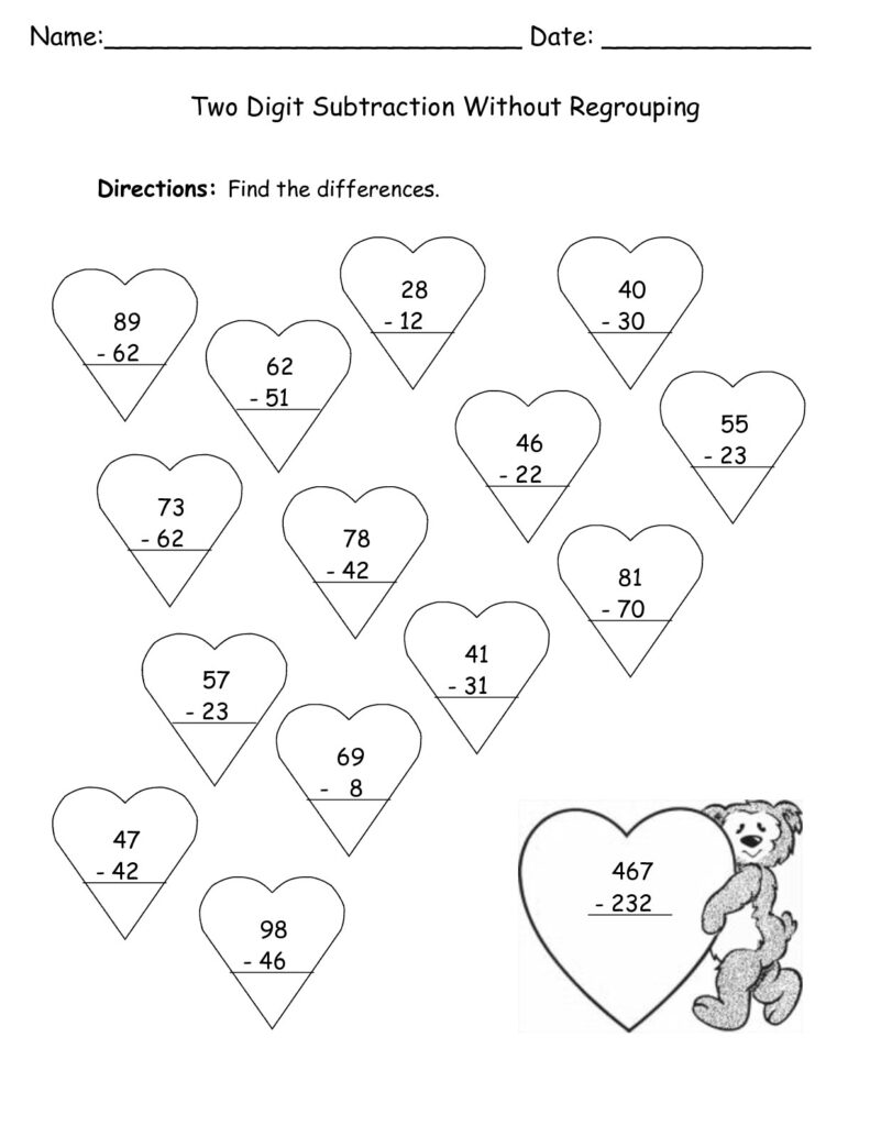 Free Printable Valentine s Day Worksheets