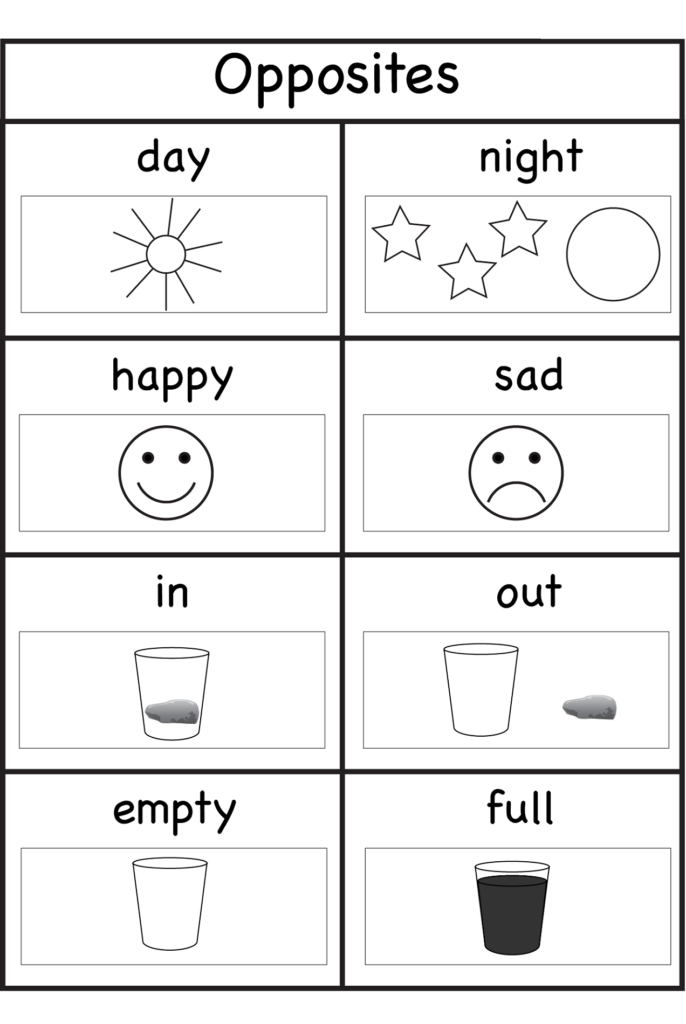 Free Printable Worksheet For 3 Year Old