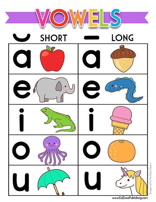 Free Printable Worksheets Vowel Study