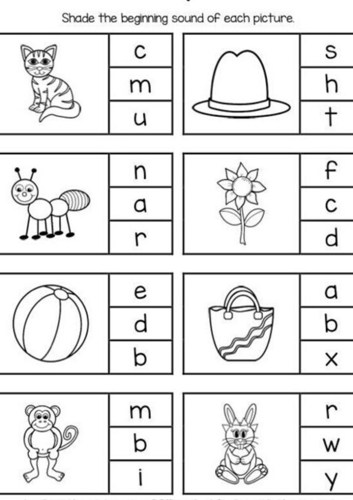 Free Printables For Teaching Preschoolers Literacy Kindergarten 