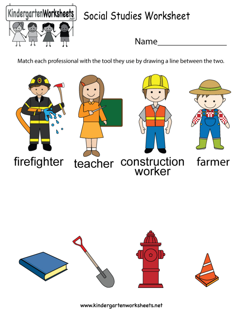 Free Social Studies Worksheets For 1st Grade