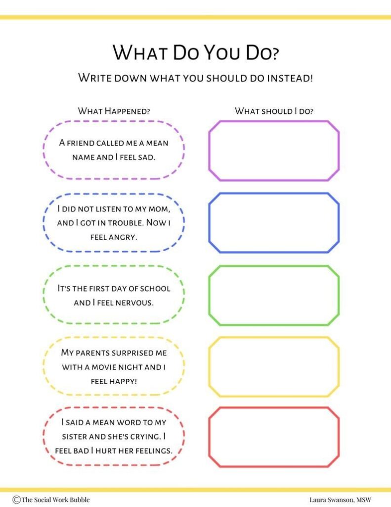 Free Worksheets For Ocd