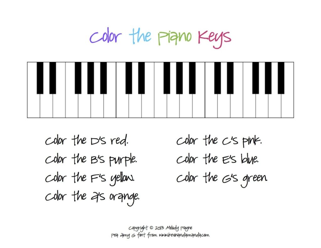 Free Worksheets Printable Beginner Piano Lessons Ronald Worksheets