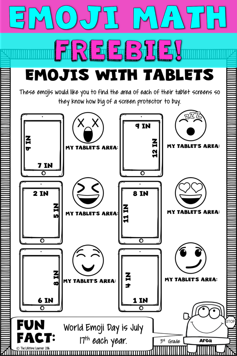 Fun Free 3rd Grade Math Worksheets Thekidsworksheet