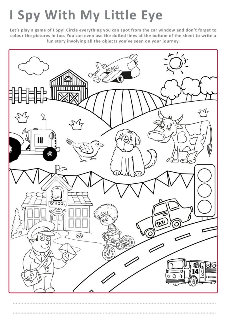 Fun Printables Activity Sheets For Kids