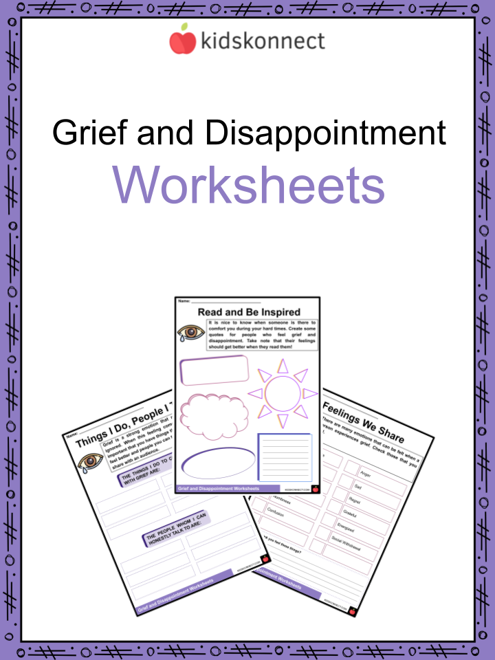 Grief And Loss Worksheets